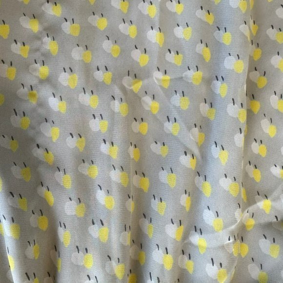 Needle & Thread Gray and Yellow Pattern Mini Dress Womens S - Picture 5 of 7